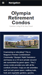 Mobile Screenshot of olympiaretirementcondos.com